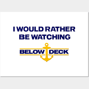 Below Deck Anchor Posters and Art